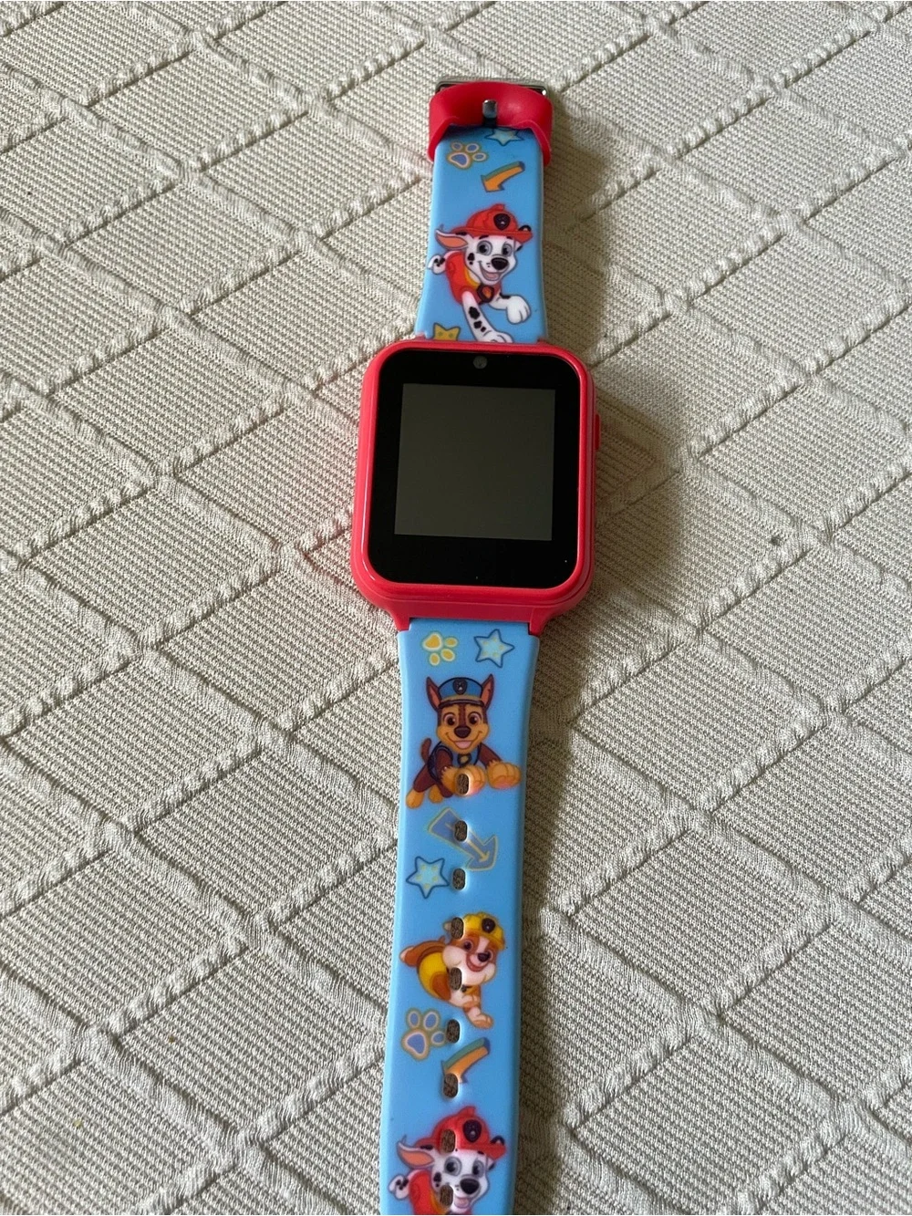 Kids Interactive Smartwatch with Paw Patrol Design - Blue & Red